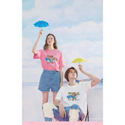 loose cartoon tee, view 8 - MRSLM