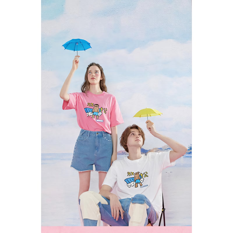 loose cartoon tee, view 8 - MRSLM