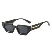 wrap sunglasses with gradient lens, view 9 - MRSLM