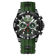 men's silicone band quartz watch, view 11 - MRSLM