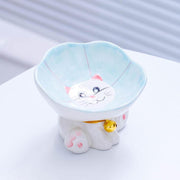 cute ceramic cat and dog bowl - MRSLM