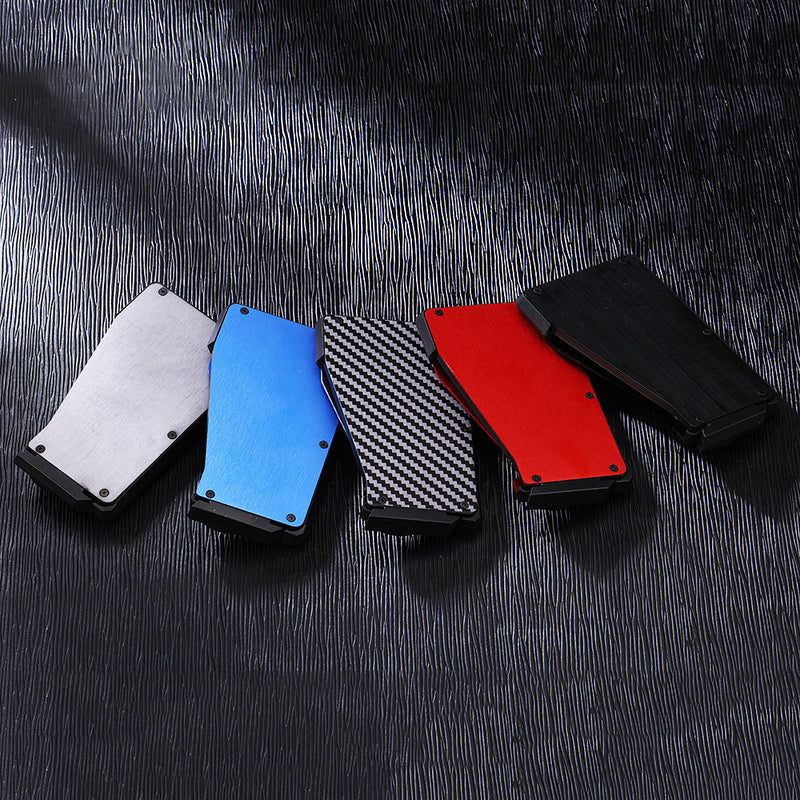 automatic pop-up metal card holder, view 4 - MRSLM