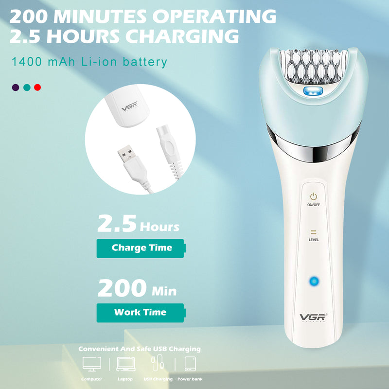 5-in-1 electric shaver and grooming kit, view 4 - MRSLM