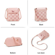 biscuit pattern crossbody bag, view 4 - MRSLM