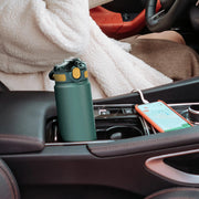 stainless steel thermos bottle with straw, view 7 - MRSLM