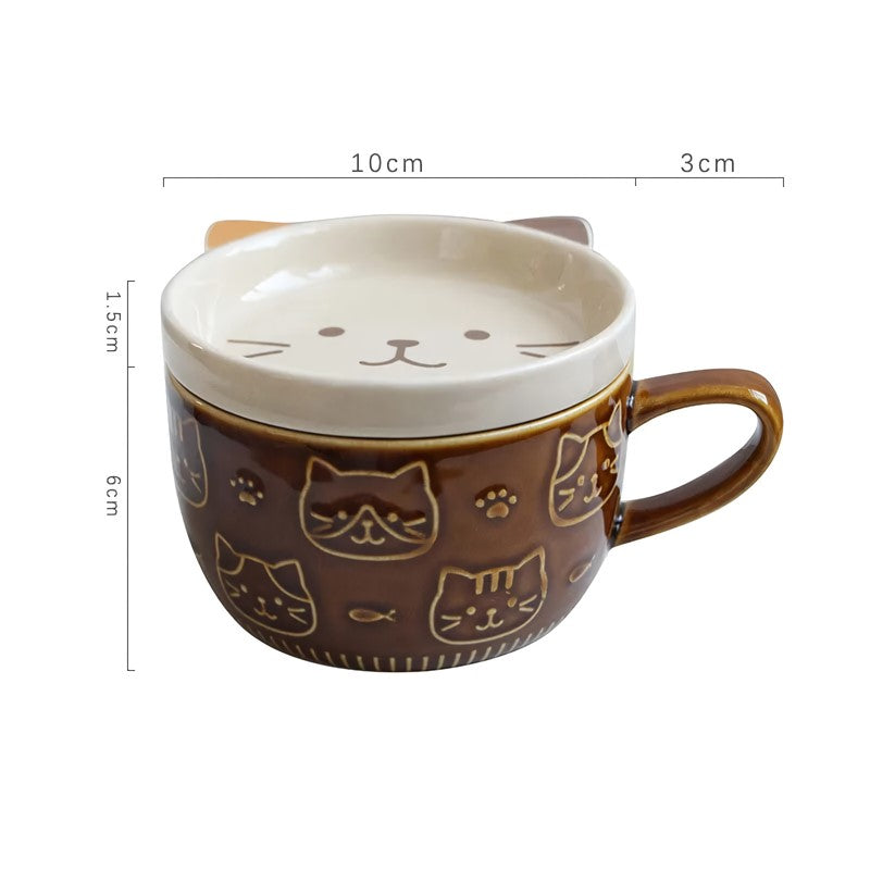 cartoon animal coffee mug, view 5 - MRSLM