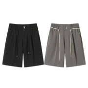 straight loose casual shorts, view 4 - MRSLM