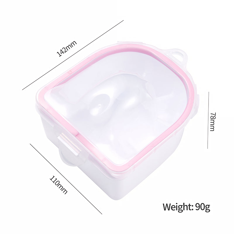 double-layer nail soaking bowl, view 3 - MRSLM