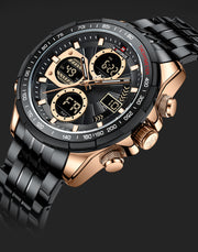 men's dual display sports watch, view 6 - MRSLM