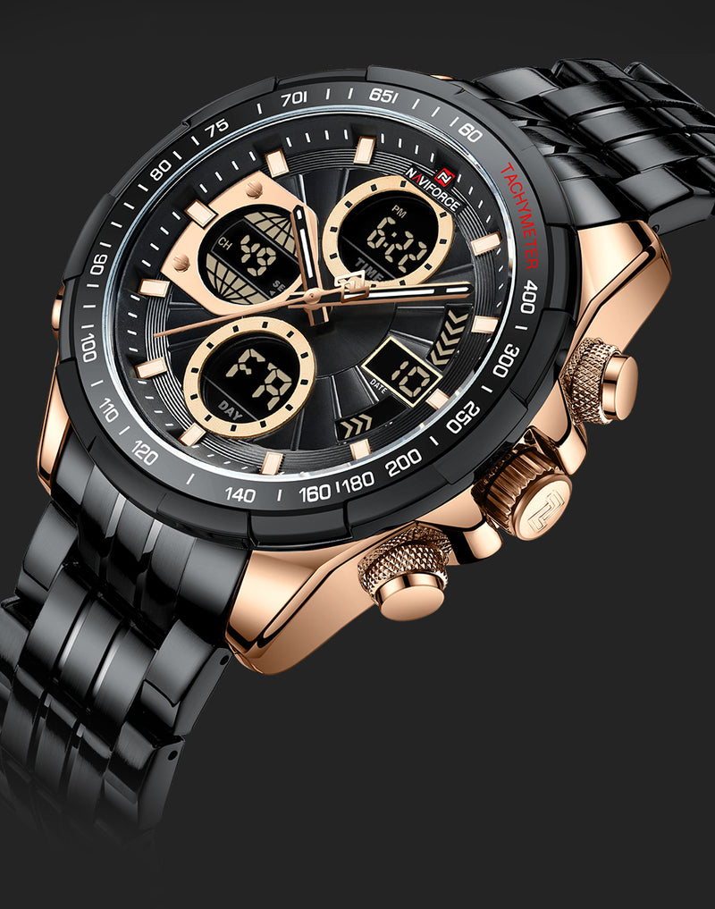 men's dual display sports watch, view 6 - MRSLM