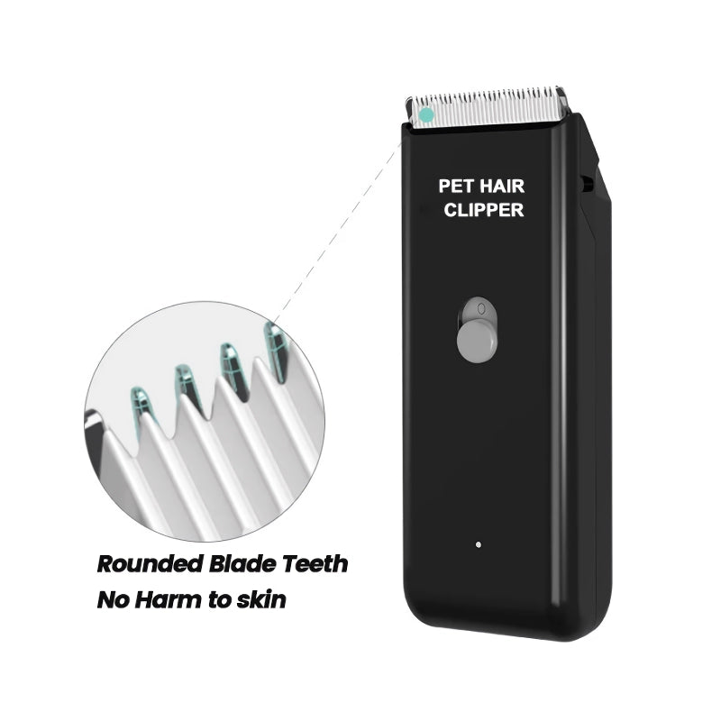 Rechargeable low-noise pet hair trimmer, view 10 - MRSLM