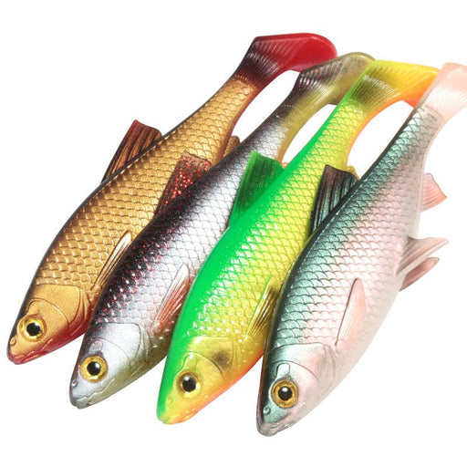 3D river roach paddle tail fishing lure - MRSLM