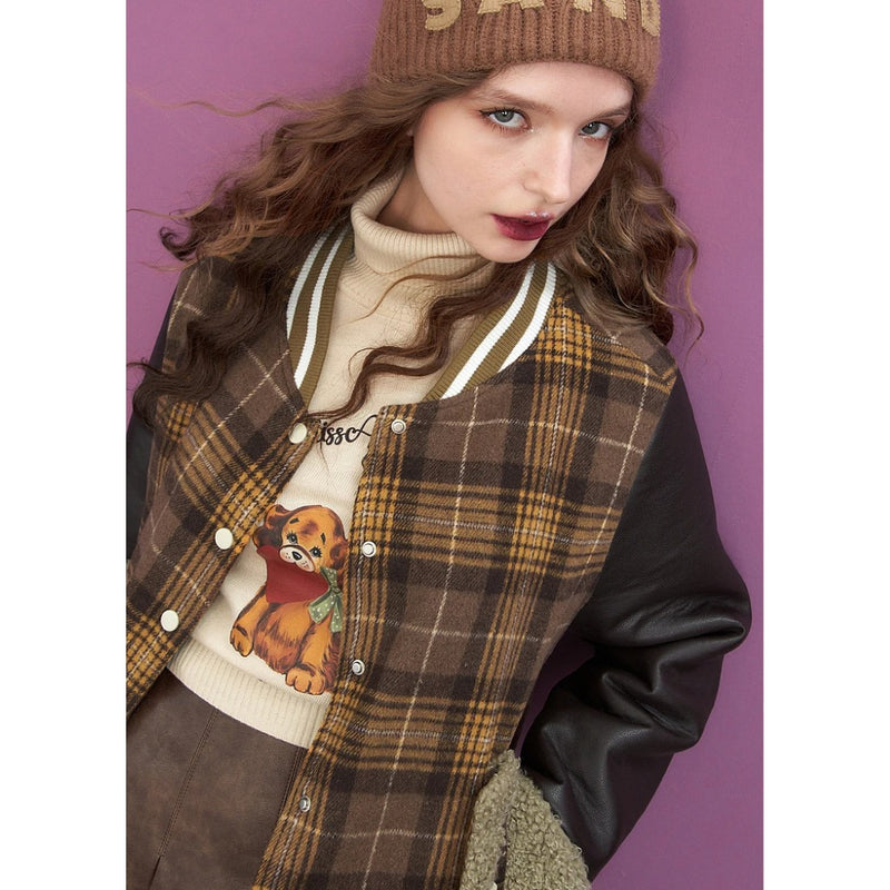 Brown cargo jacket for women, view 8 - MRSLM