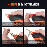 electric chainsaw sharpener kit, view 6 - MRSLM