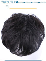 men's seamless short hair piece, view 3 - MRSLM