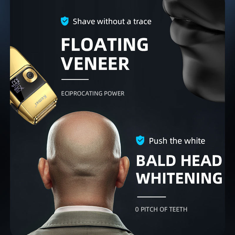 2-in-1 electric foil shaver, view 9 - MRSLM