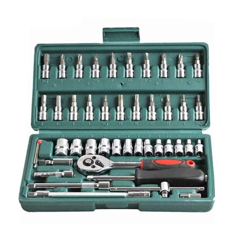 46-piece socket wrench set, view 4 - MRSLM