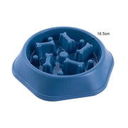 slow feeder dog bowl, view 3 - MRSLM