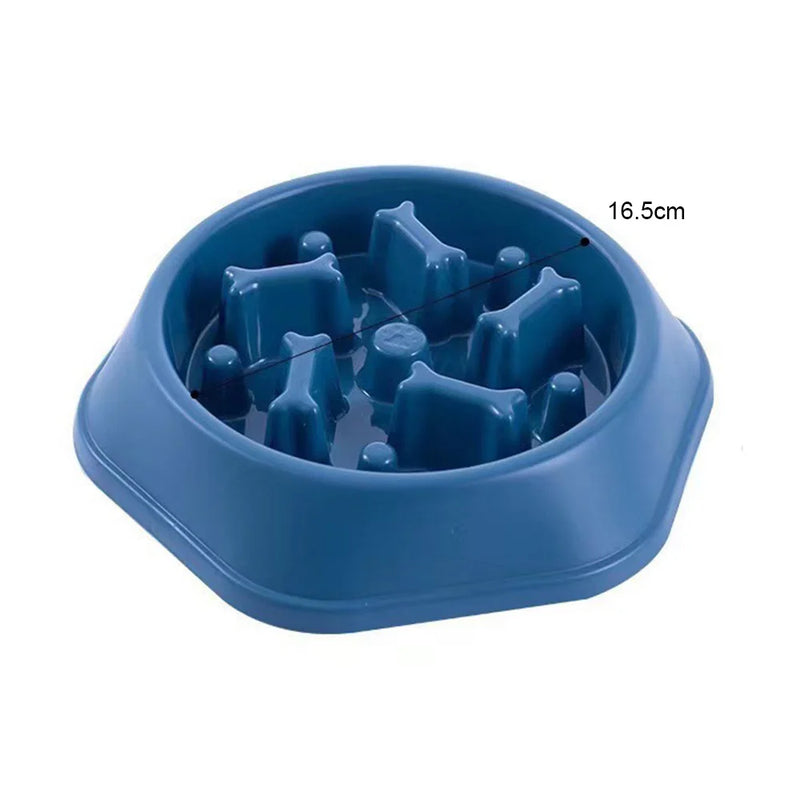 slow feeder dog bowl, view 3 - MRSLM