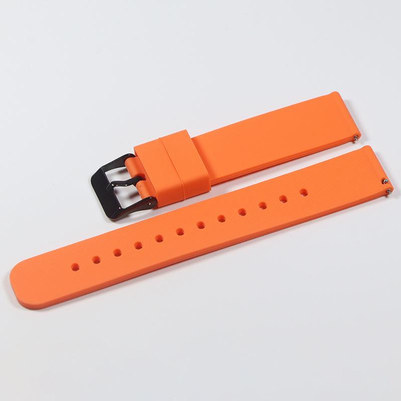 silicone quick release watch band, view 2 - MRSLM