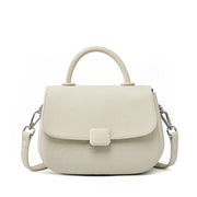 leather crossbody saddle bag, view 2 - MRSLM
