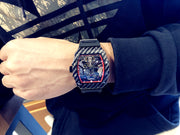 skeleton automatic tourbillon watch, view 7 - MRSLM