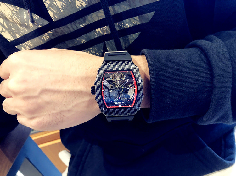 skeleton automatic tourbillon watch, view 7 - MRSLM