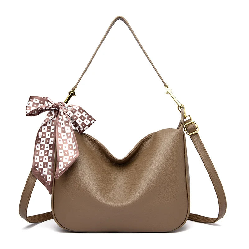 Women's soft PU leather crossbody bag, view 5 - MRSLM