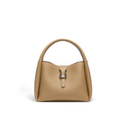 luxury women's leather shoulder bag, view 5 - MRSLM