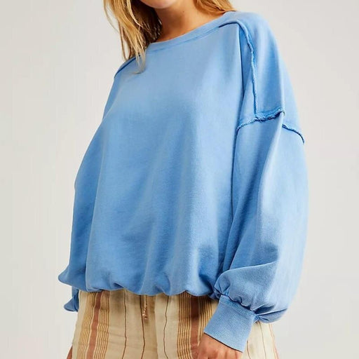 oversized long sleeve hoodie - MRSLM