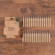 bamboo interdental brushes, view 2 - MRSLM