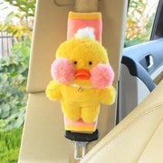 cartoon animal seatbelt cover, view 4 - MRSLM