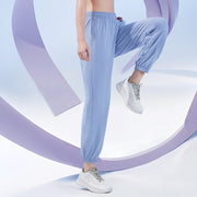 women's quick-dry ice silk yoga pants - MRSLM