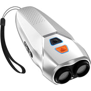 Ultrasonic dog repeller with LED flashlight, view 3 - MRSLM