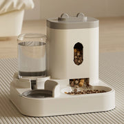 Automatic cat feeder and water dispenser, view 3 - MRSLM