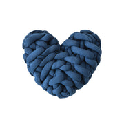 heart-shaped decorative knot cushion, view 4 - MRSLM