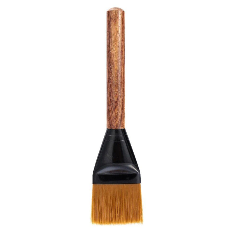 wood handle car interior cleaning brush, view 3 - MRSLM