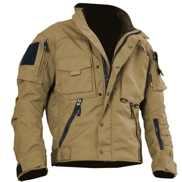 Men's loose baseball uniform jacket - MRSLM