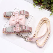 adjustable cat harness and leash set, view 5 - MRSLM