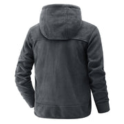 Men's loose plush fleece jacket, view 4 - MRSLM