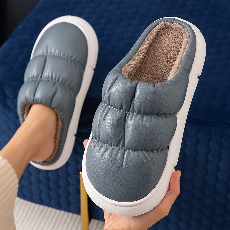 unisex warm indoor slippers - MRSLM