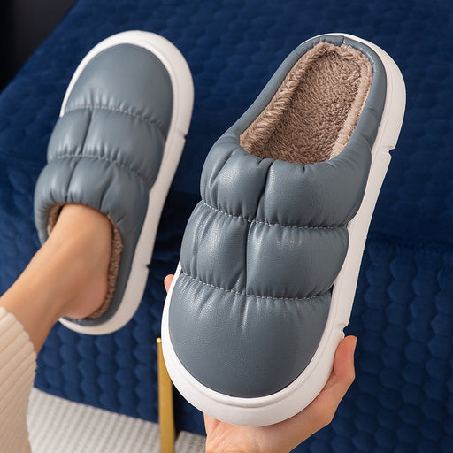 unisex warm indoor slippers - MRSLM