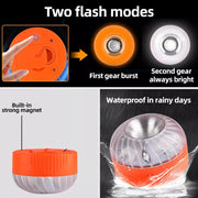 Magnetic emergency LED strobe beacon light, view 6 - MRSLM
