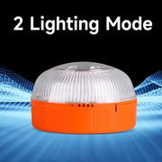 Magnetic emergency LED strobe beacon light, view 3 - MRSLM