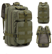 camouflage sports backpack, view 8 - MRSLM