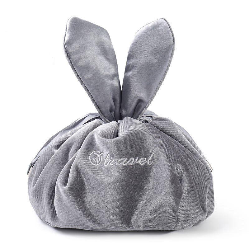 flannel lazy cosmetic bag, view 7 - MRSLM