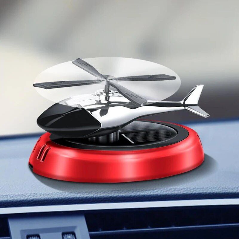 solar helicopter car air freshener, view 6 - MRSLM