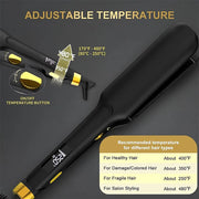 ceramic and titanium hair straightener, view 5 - MRSLM