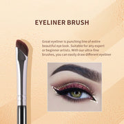 angled precision eyeliner brush set, view 2 - MRSLM