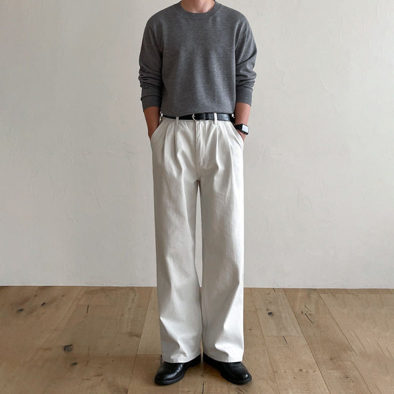 retro casual pants for men, view 4 - MRSLM